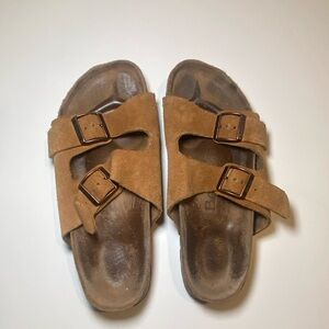 Vintage Tan Birkenstock Size 240(US 6-6.5)